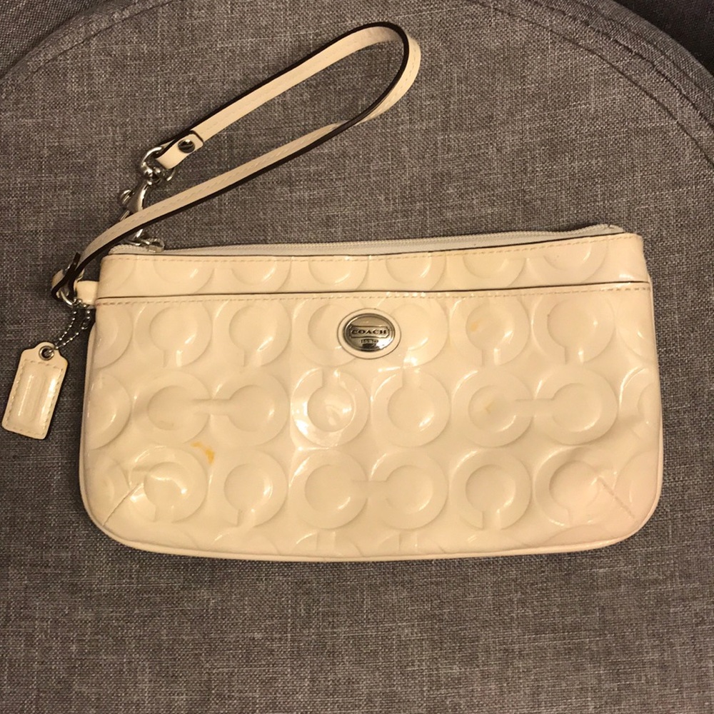 Coach Patent Leather Wristlet